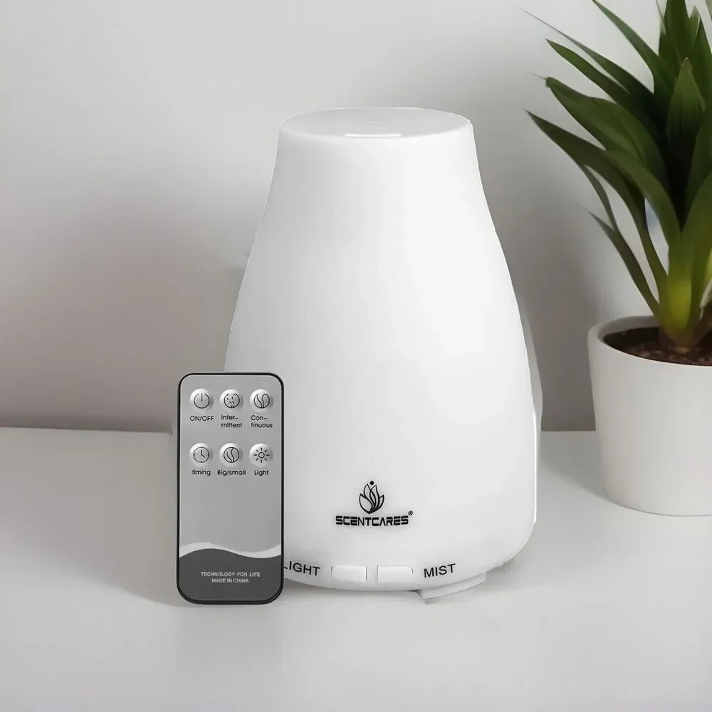 🔥Remote Aromatherapy Essential Oil Diffuser 7 Color Lights BNWT🔥